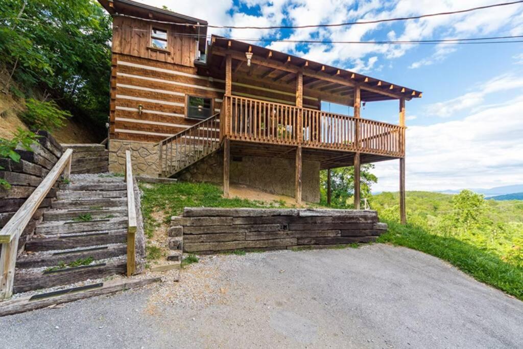 View! Private! Hot Tub,Pool Table,Fireplace,Relax! Sevierville Buitenkant foto